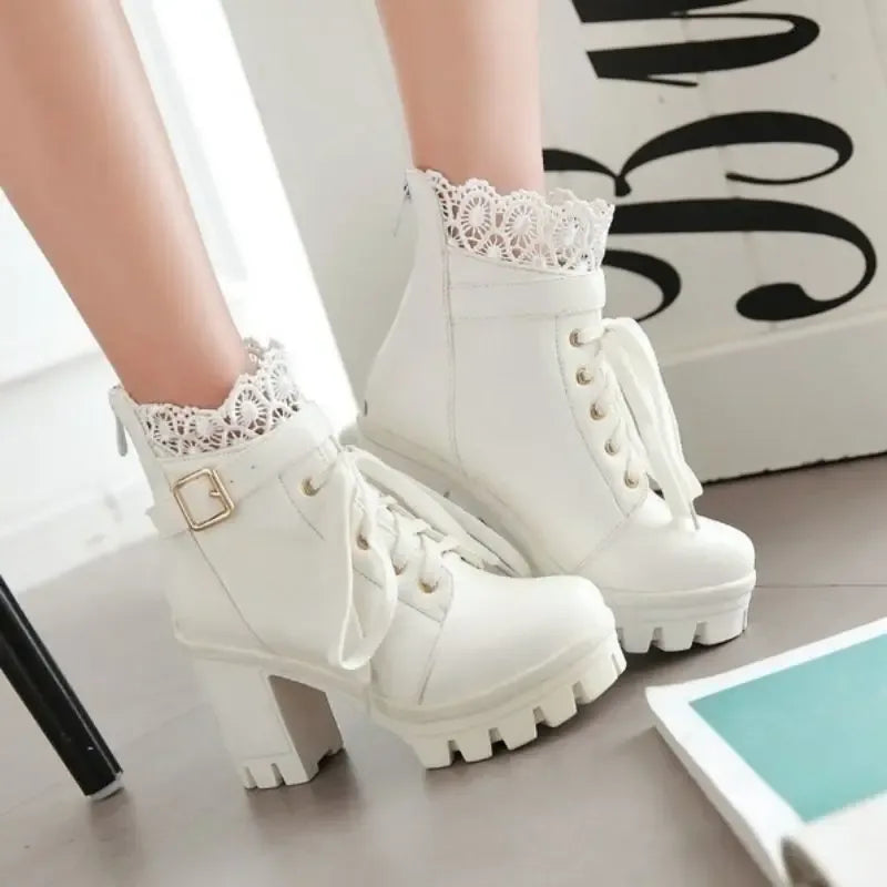 absatz-plateau-stiefel-mit-spitze-high-heels-jlr-design-74472 - JLR Design