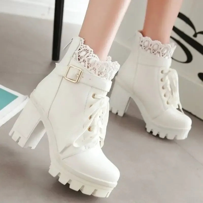 absatz-plateau-stiefel-mit-spitze-high-heels-jlr-design-78589 - JLR Design