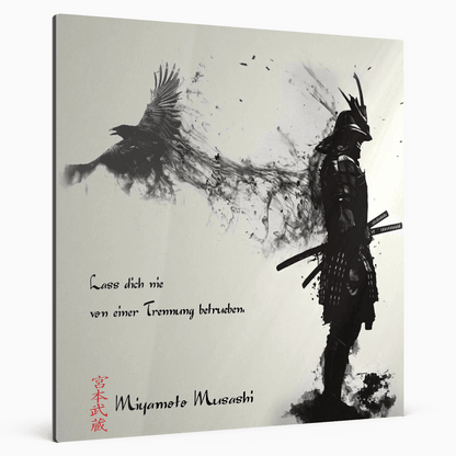 Achte Regel - Miyamoto Musashi Poster JLR Design