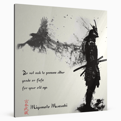 Achtzehnte Regel - Miyamoto Musashi Poster 49.99 Achtzehnte, Acryl, Alu, Canvas, Eighteenth, Holz, Leinwand, Miyamoto, Musashi, Regel, Rule, Verbund JLR Design