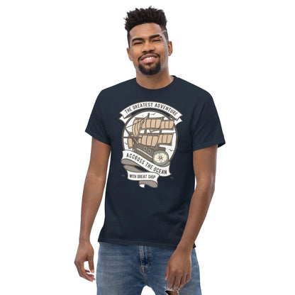 Across the Ocean Herren T-Shirt T-Shirt 29.99 Across, Herren, Ocean, T-Shirt JLR Design