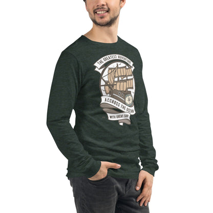 Across the Ocean Langarmshirt Langarmshirt 44.99 Across, Langarmshirt, Ocean JLR Design