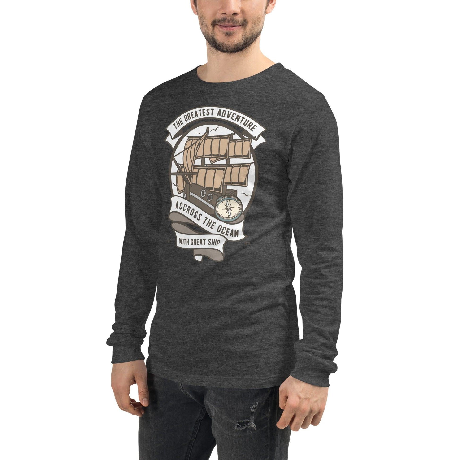 Across the Ocean Langarmshirt Langarmshirt 44.99 Across, Langarmshirt, Ocean JLR Design