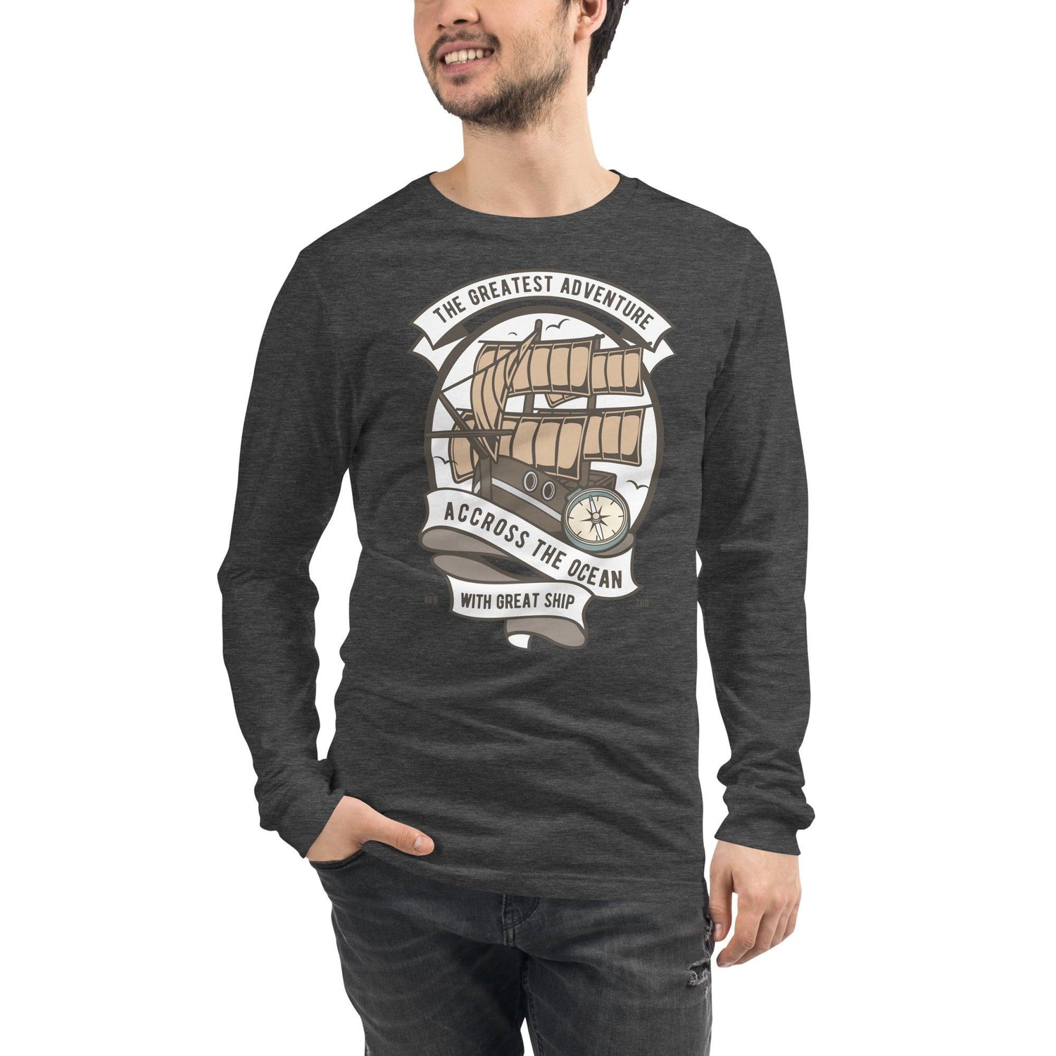 Across the Ocean Langarmshirt Langarmshirt JLR Design