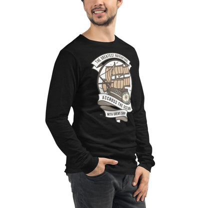 Across the Ocean Langarmshirt Langarmshirt 44.99 Across, Langarmshirt, Ocean JLR Design