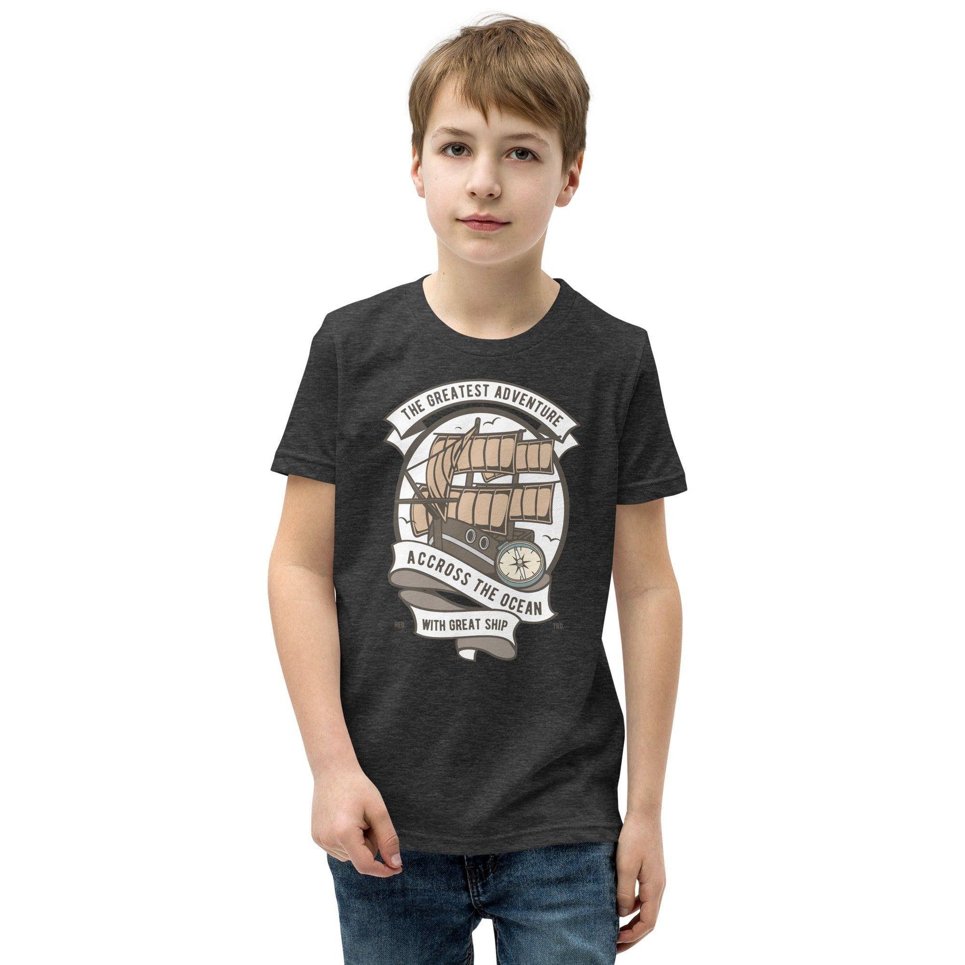 Across the Ocean T-Shirt für Kinder T-Shirt JLR Design