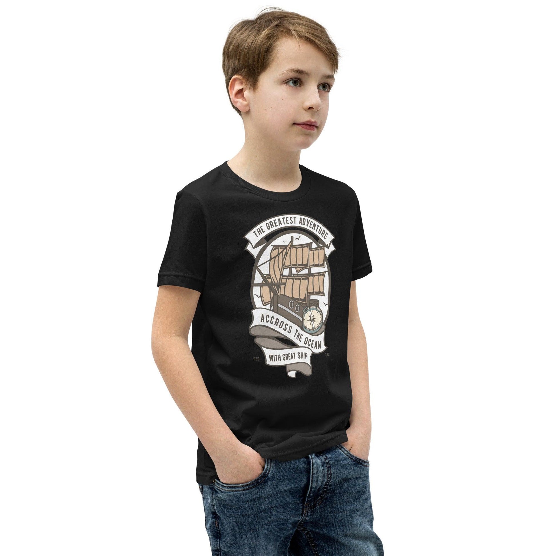 Across the Ocean T-Shirt für Kinder T-Shirt 36.99 Across, Kinder, Ocean, T-Shirt JLR Design