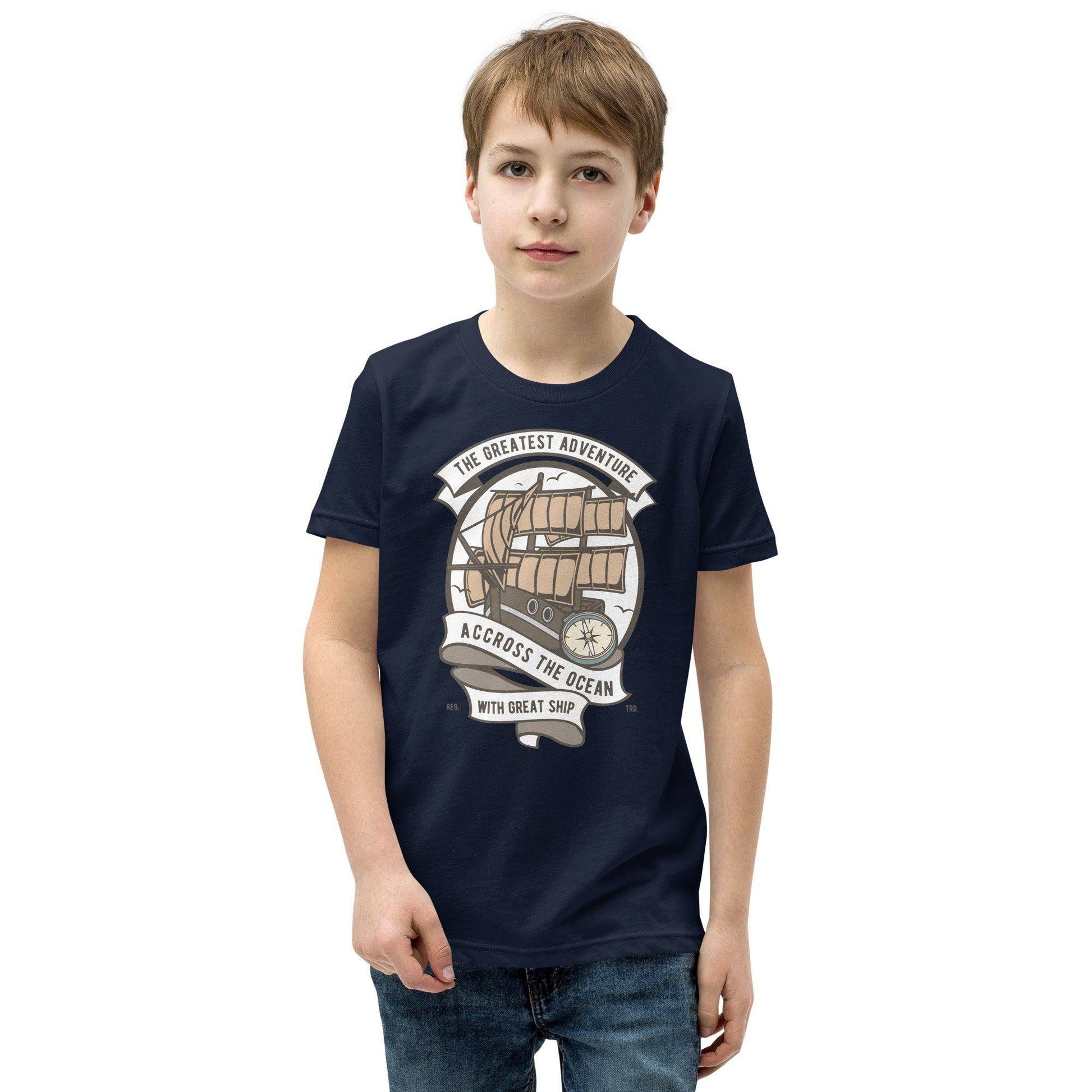 Across the Ocean T-Shirt für Kinder T-Shirt JLR Design