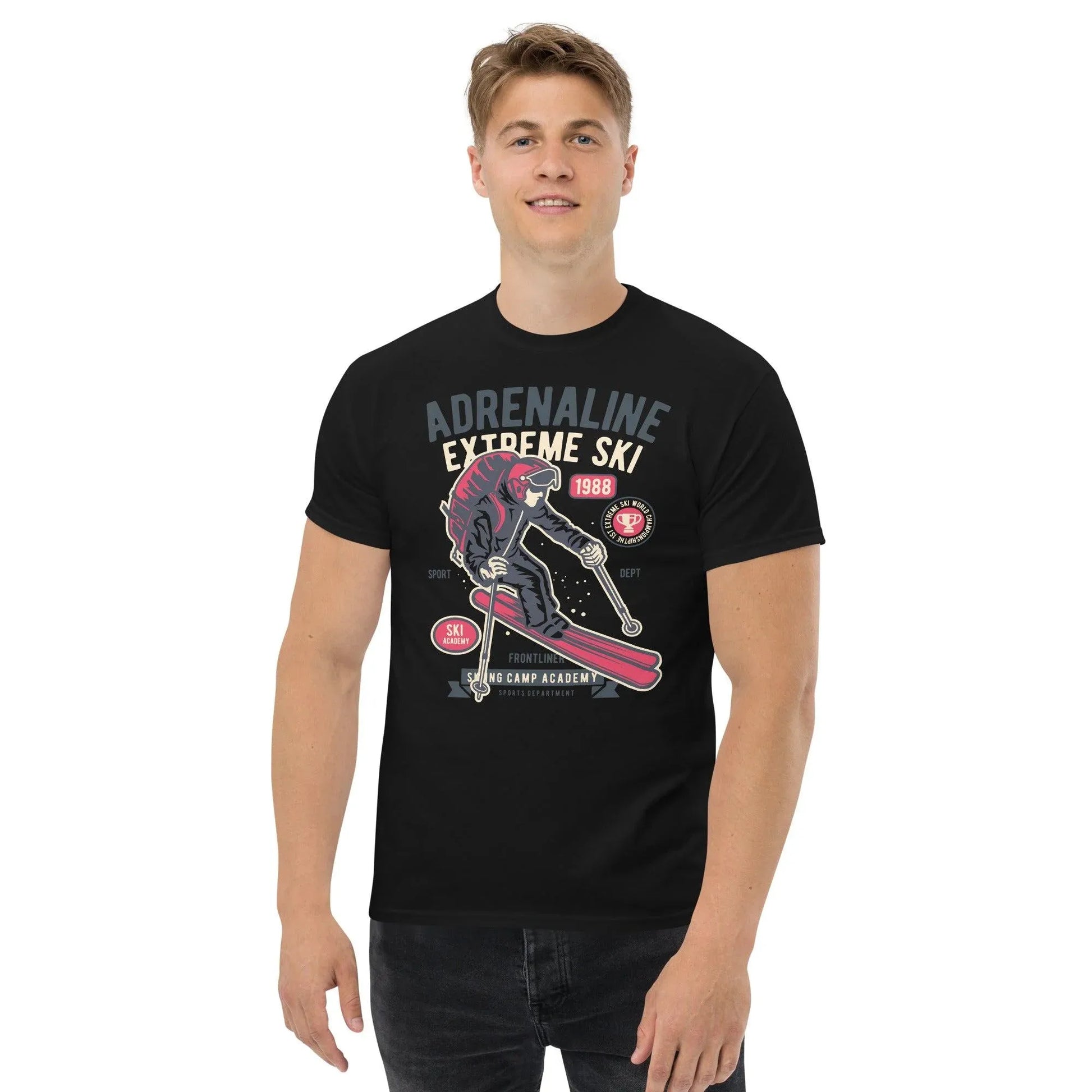 adrenaline-extreme-ski-herren-t-shirt-t-shirt-jlr-design-47984 - JLR Design