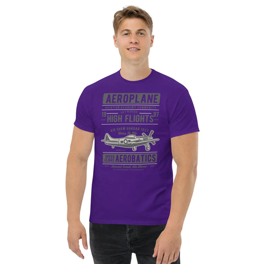 aeroplane-herren-t-shirt-t-shirt-jlr-design-52745 - JLR Design