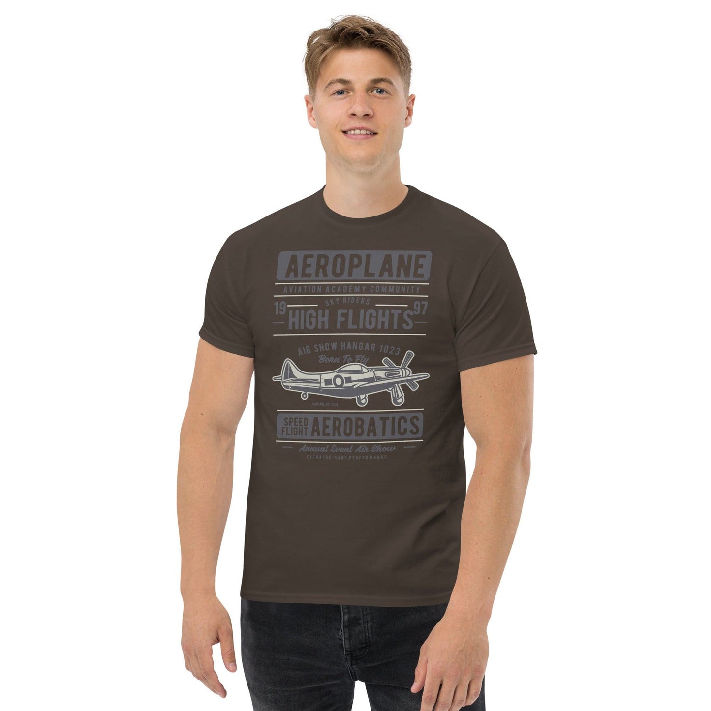 Aeroplane Herren-T-Shirt T-Shirt 29.99 Aerobatics, Aeroplane, Herren, T-Shirt JLR Design