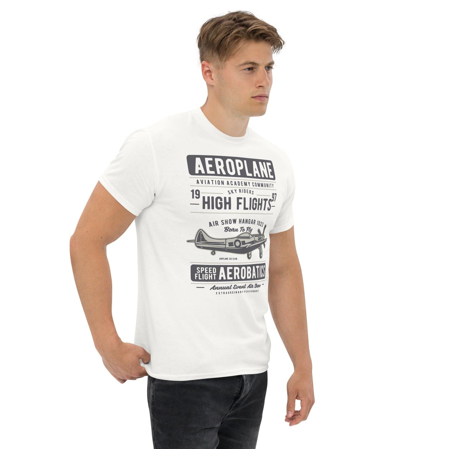 Aeroplane Herren-T-Shirt T-Shirt 29.99 Aerobatics, Aeroplane, Herren, T-Shirt JLR Design