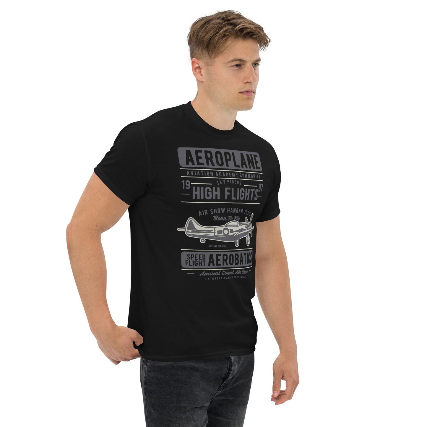 Aeroplane Herren-T-Shirt T-Shirt 29.99 Aerobatics, Aeroplane, Herren, T-Shirt JLR Design