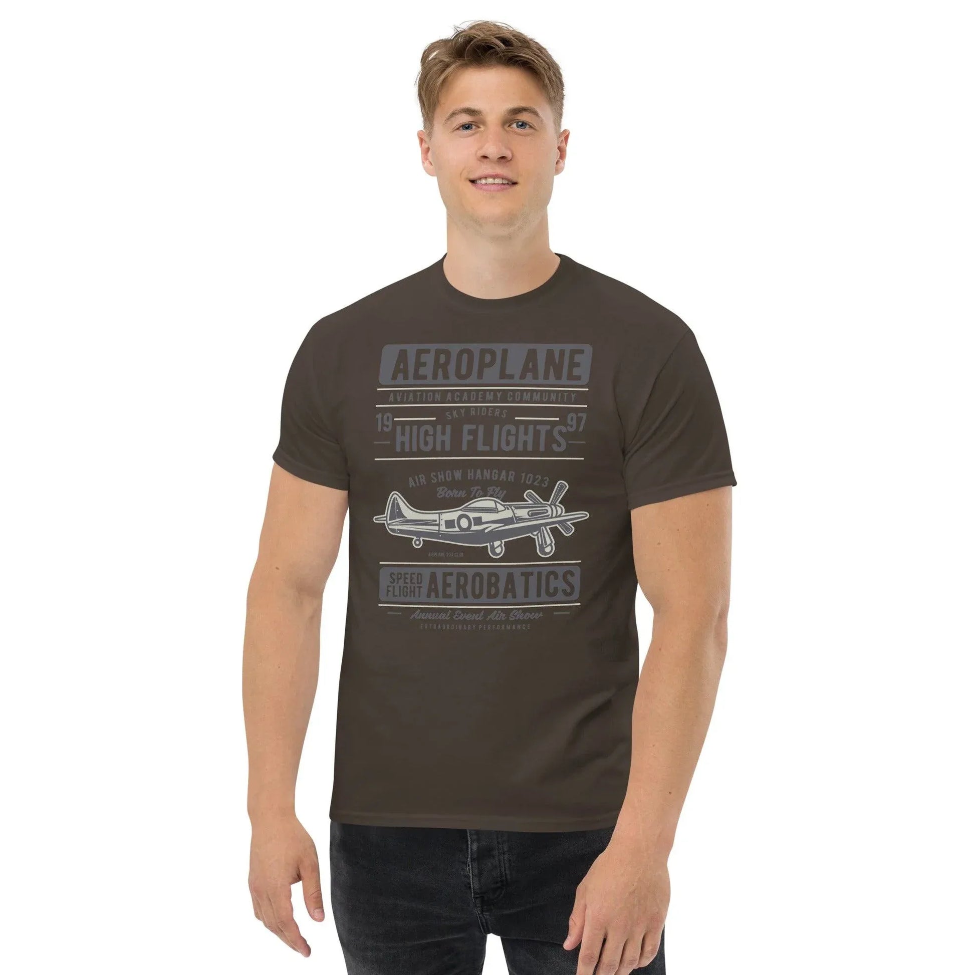 Aeroplane Herren-T-Shirt T-Shirt JLR Design