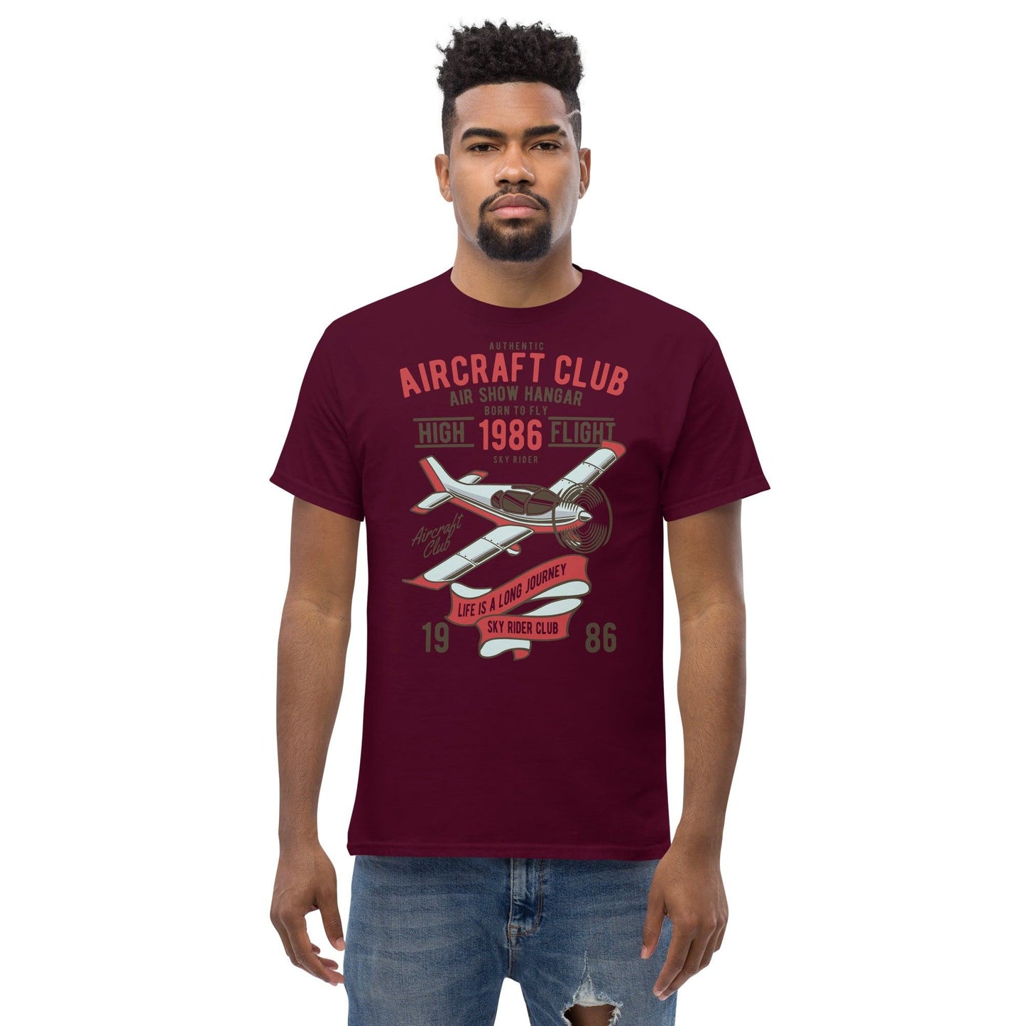 Aircraft Club Herren-T-Shirt T-Shirt 29.99 Aircraft.Club, Herren, T-Shirt JLR Design