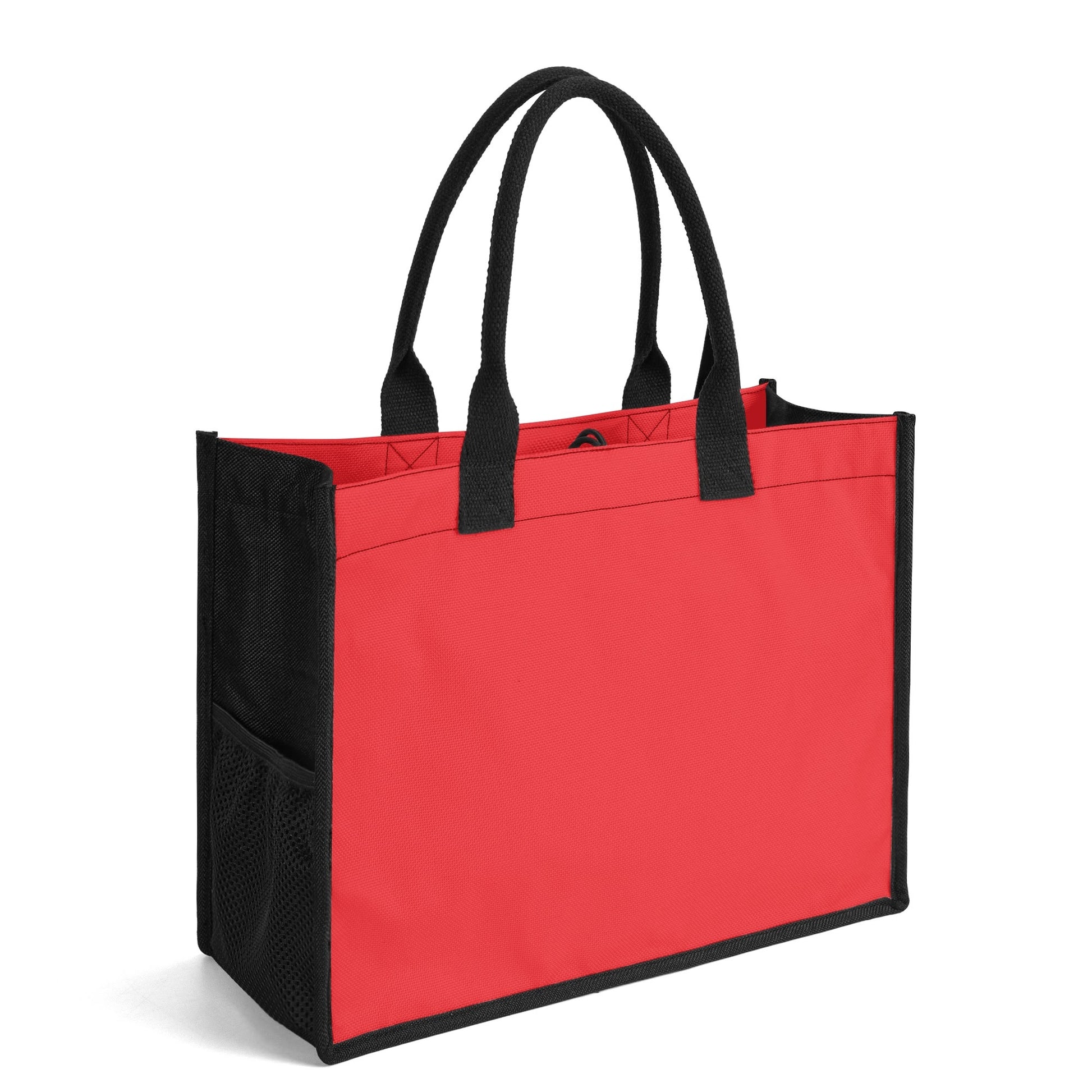 Alizarinrote Canvas Shopper Tasche Tragetasche JLR Design