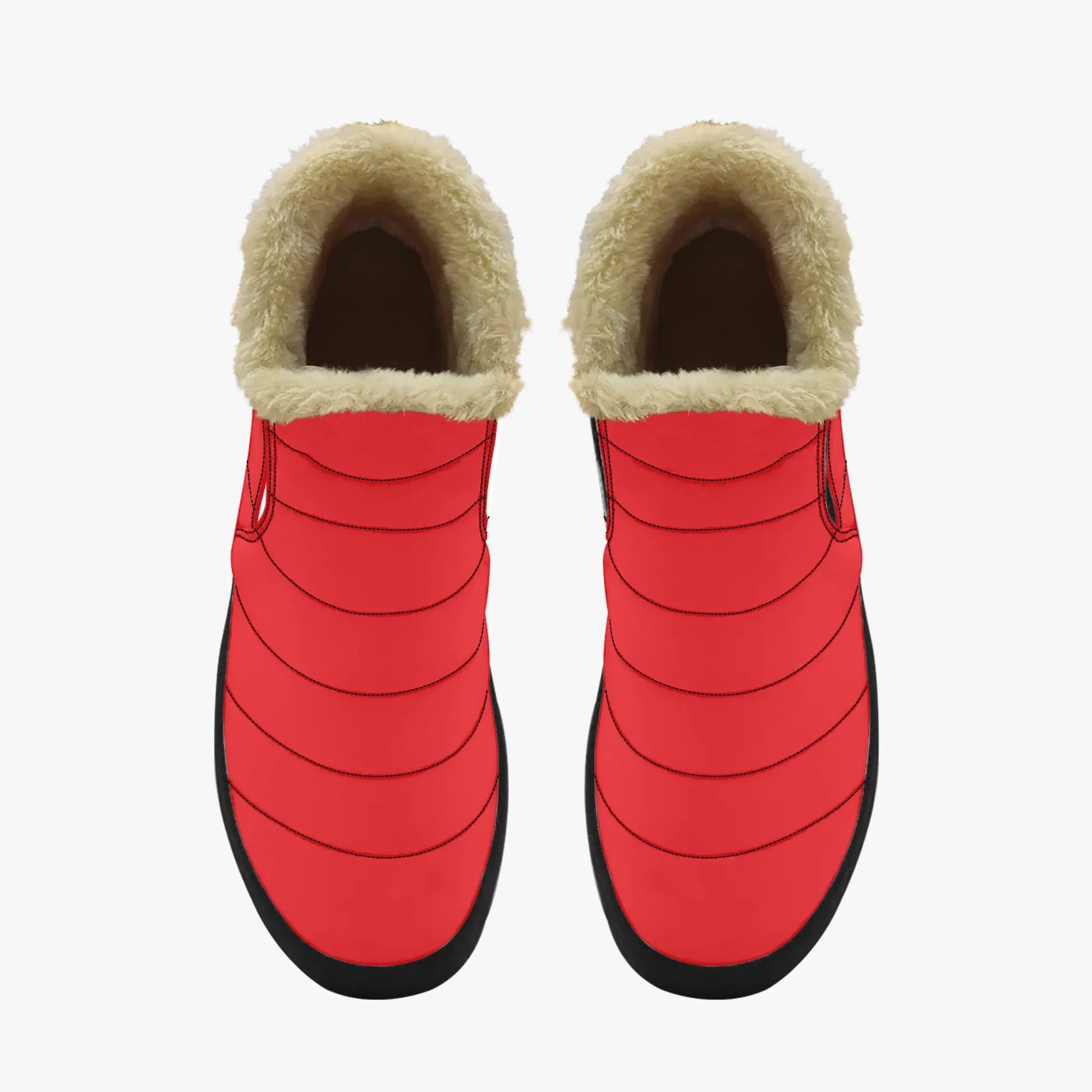 Alizarinrote Faux Fur Slipper Slipper JLR Design