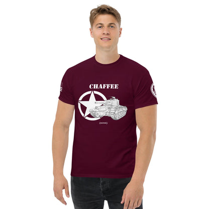 Amerikanischer leichter Panzer Chaffee Mastery T-Shirt sw T-Shirt 29.99 Chaffee, Herren, Mastery, Panzer, T-Shirt, Tanks, Thunder, War, World JLR Design