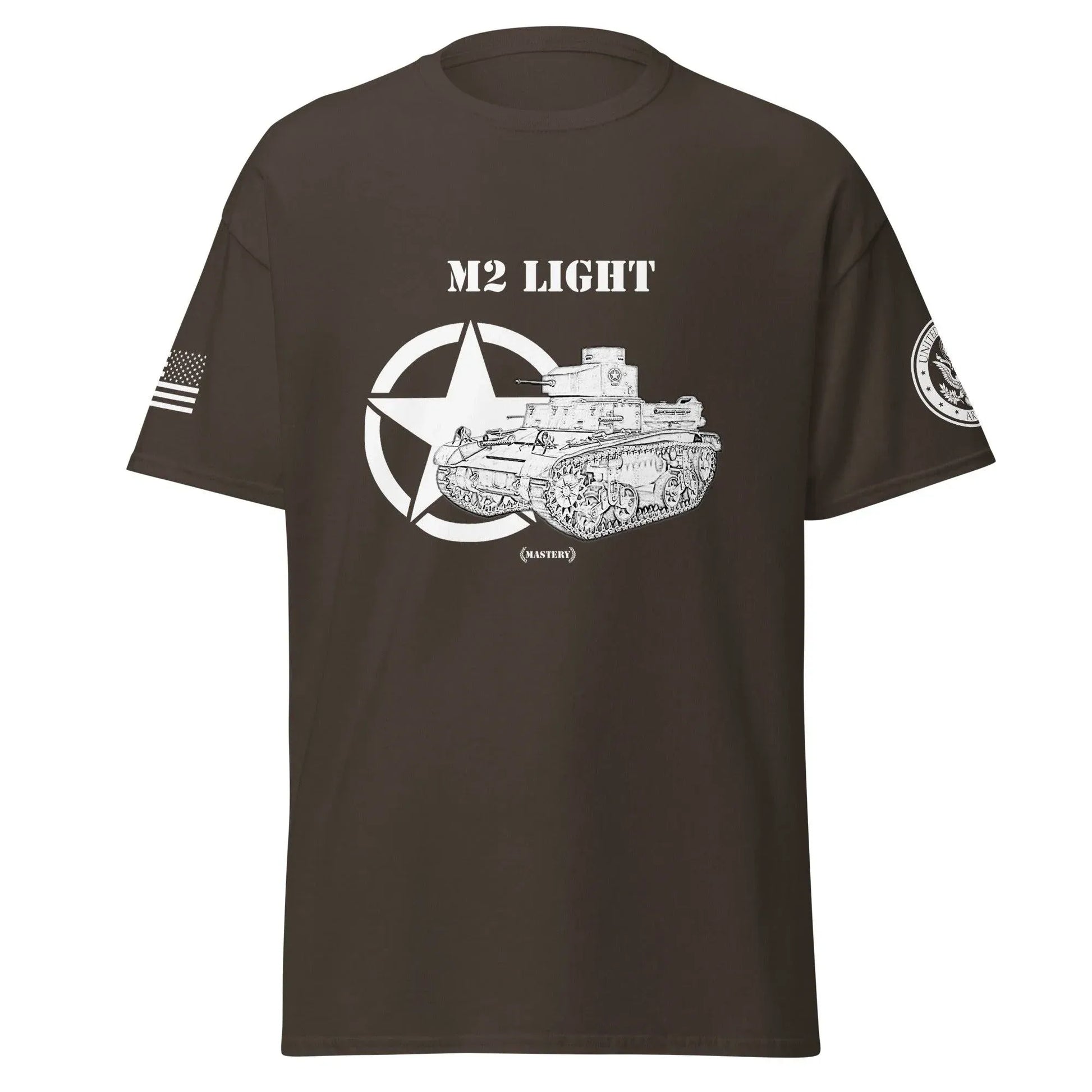 amerikanischer-leichter-panzer-m2-light-mastery-t-shirt-sw-t-shirt-jlr-design-54493 - JLR Design
