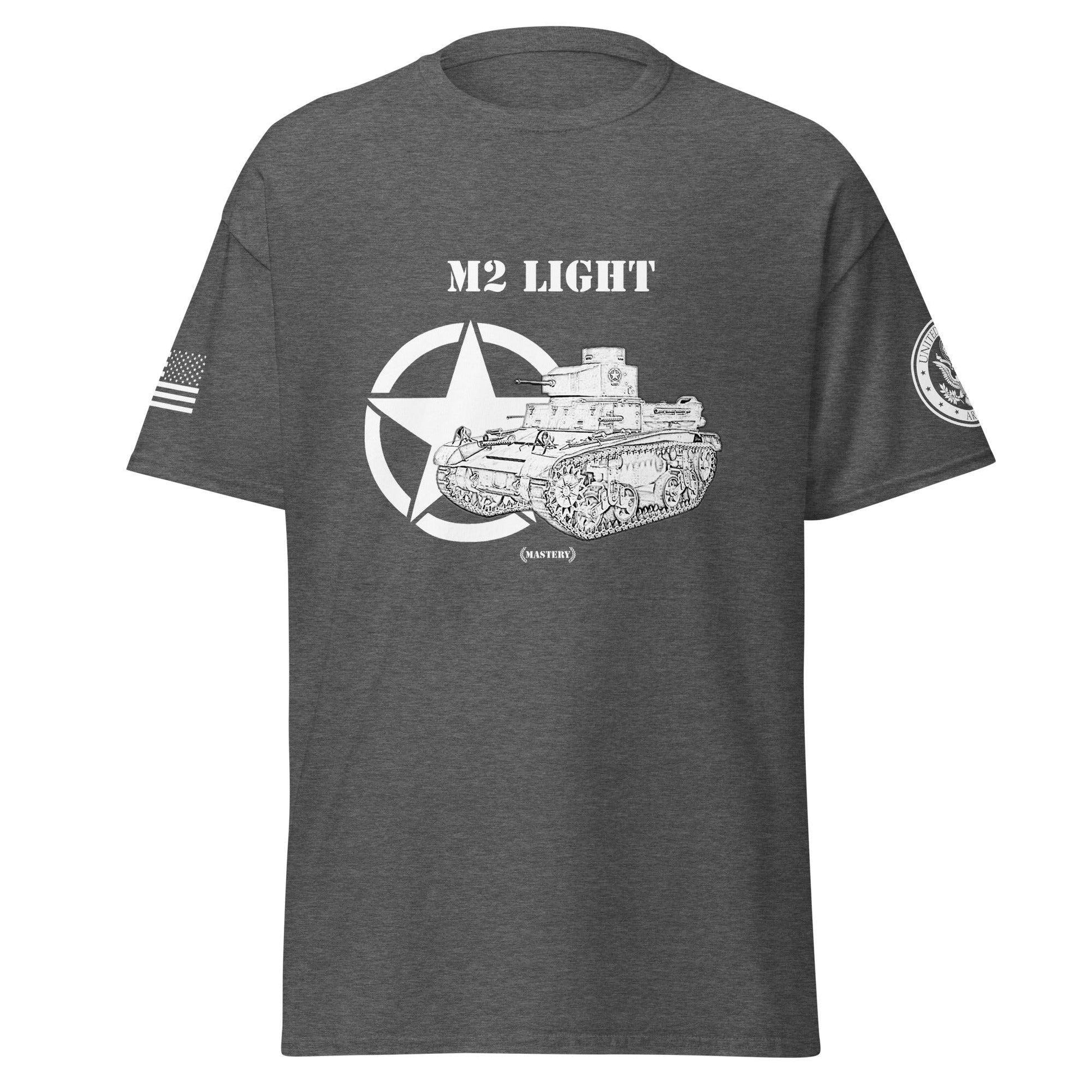 amerikanischer-leichter-panzer-m2-light-mastery-t-shirt-sw-t-shirt-jlr-design-37706 - JLR Design