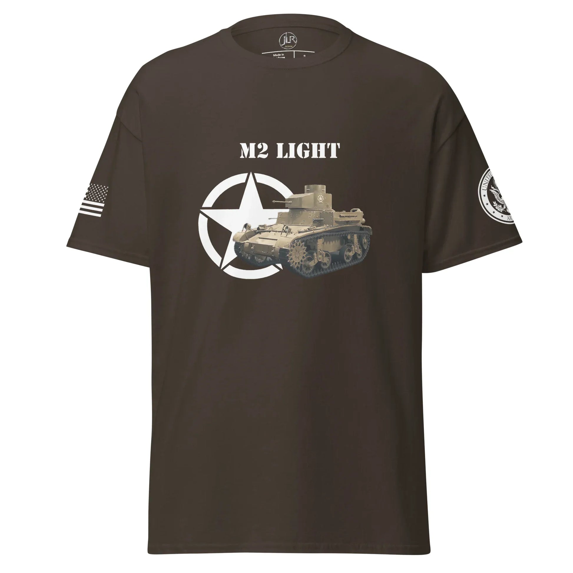 amerikanischer-leichter-panzer-m2-light-t-shirt-t-shirt-jlr-design-92156 - JLR Design