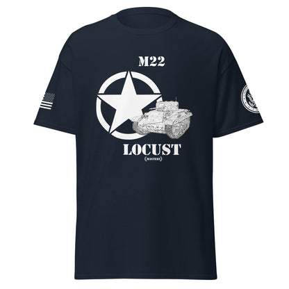 Amerikanischer leichter Panzer M22 Locust Mastery T-Shirt sw T-Shirt 29.99 Amerikanischer, Herren, leichter, Locust, M22, Mastery, Panzer, sw, T-Shirt, Tanks, Thunder, War, World JLR Design