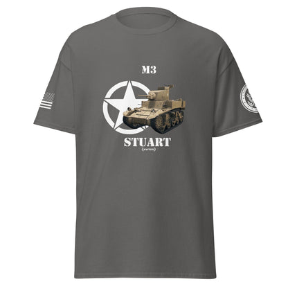 Amerikanischer leichter Panzer M3 Stuart Mastery T-Shirt T-Shirt 33.99 Herren, M3, Stuart, T-Shirt, Tanks, Thunder, War, World JLR Design