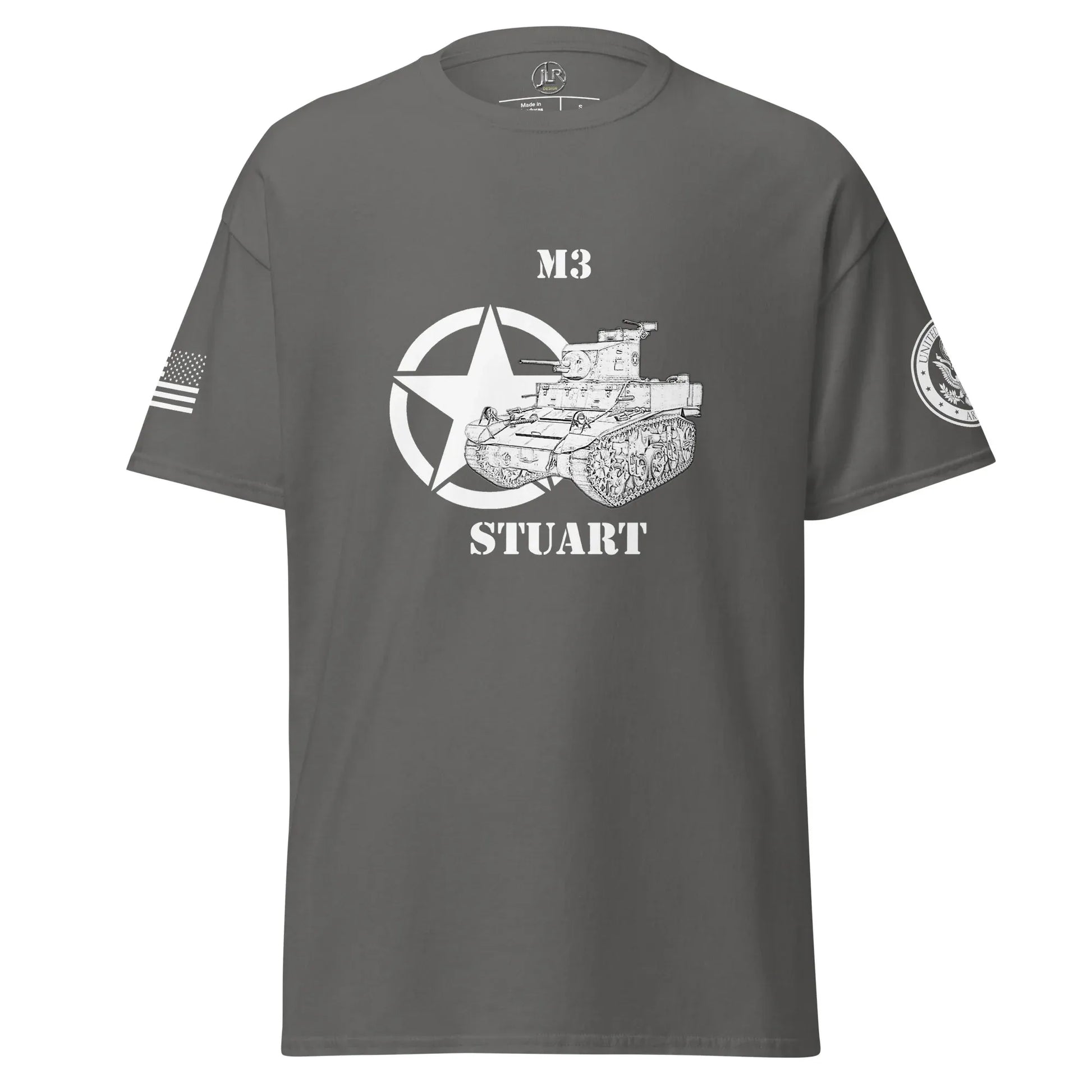 amerikanischer-leichter-panzer-m3-stuart-t-shirt-sw-t-shirt-jlr-design-82685 - JLR Design