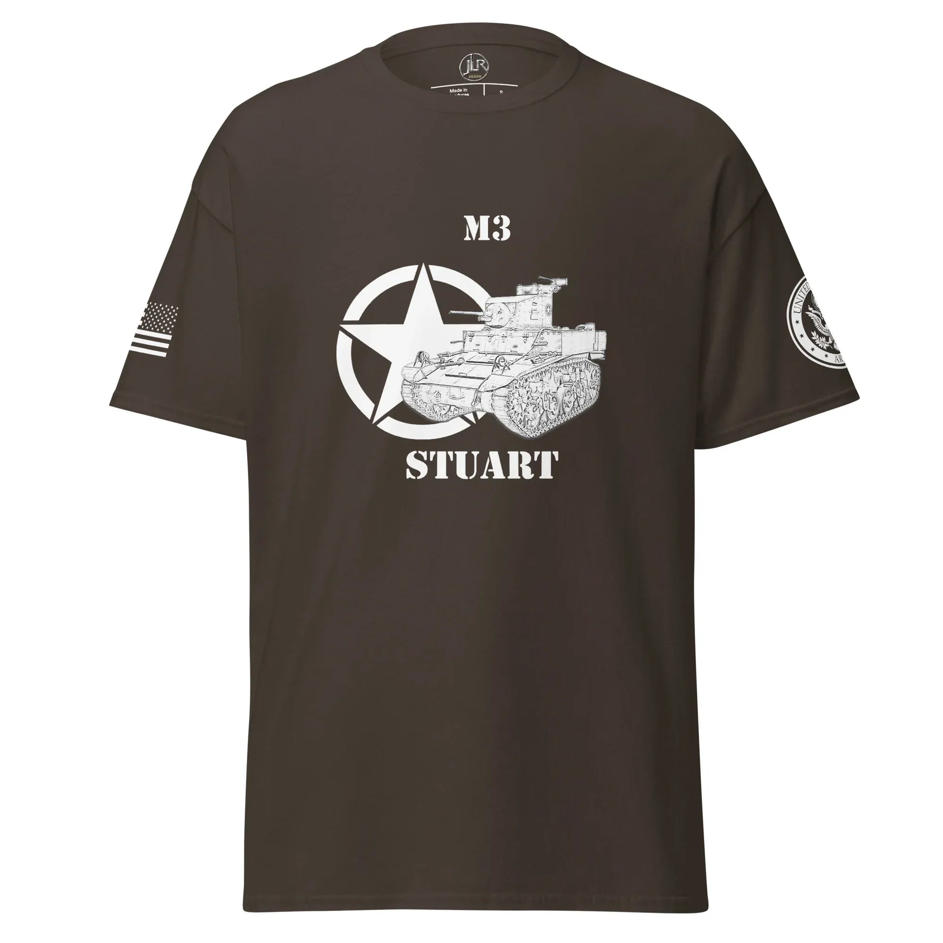 amerikanischer-leichter-panzer-m3-stuart-t-shirt-sw-t-shirt-jlr-design-94245 - JLR Design