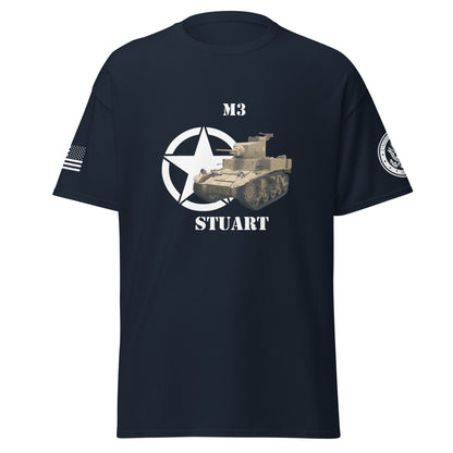 Amerikanischer leichter Panzer M3 Stuart T-Shirt T-Shirt JLR Design