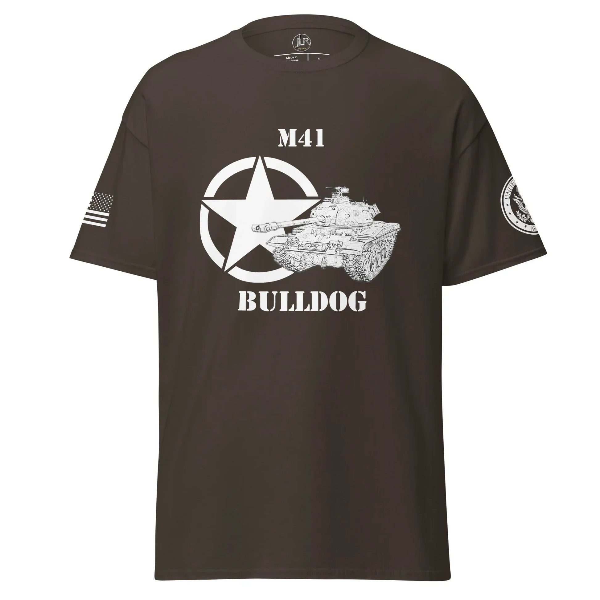 amerikanischer-leichter-panzer-m41-bulldog-t-shirt-sw-t-shirt-jlr-design-87199 - JLR Design