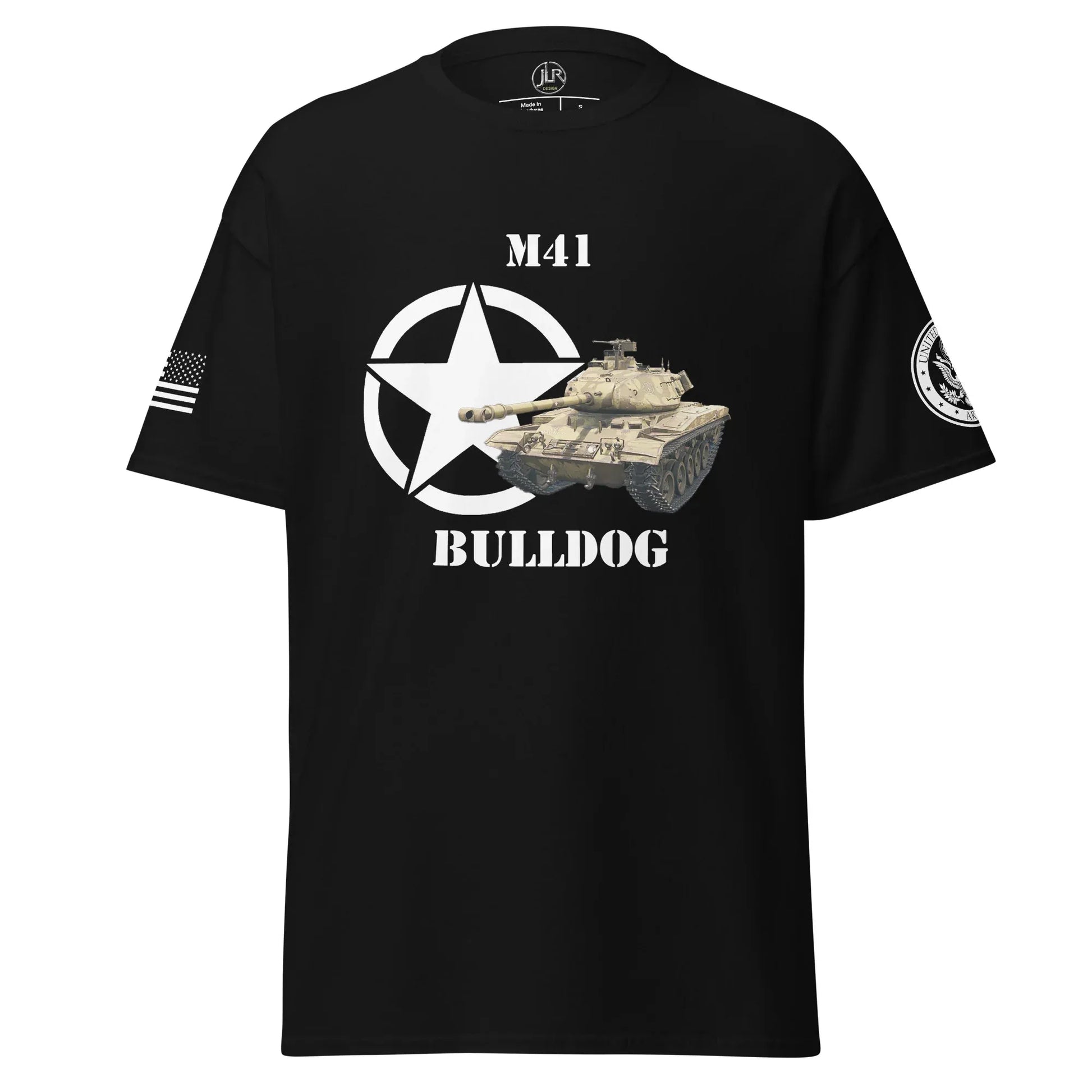 amerikanischer-leichter-panzer-m41-bulldog-t-shirt-t-shirt-jlr-design-40586 - JLR Design