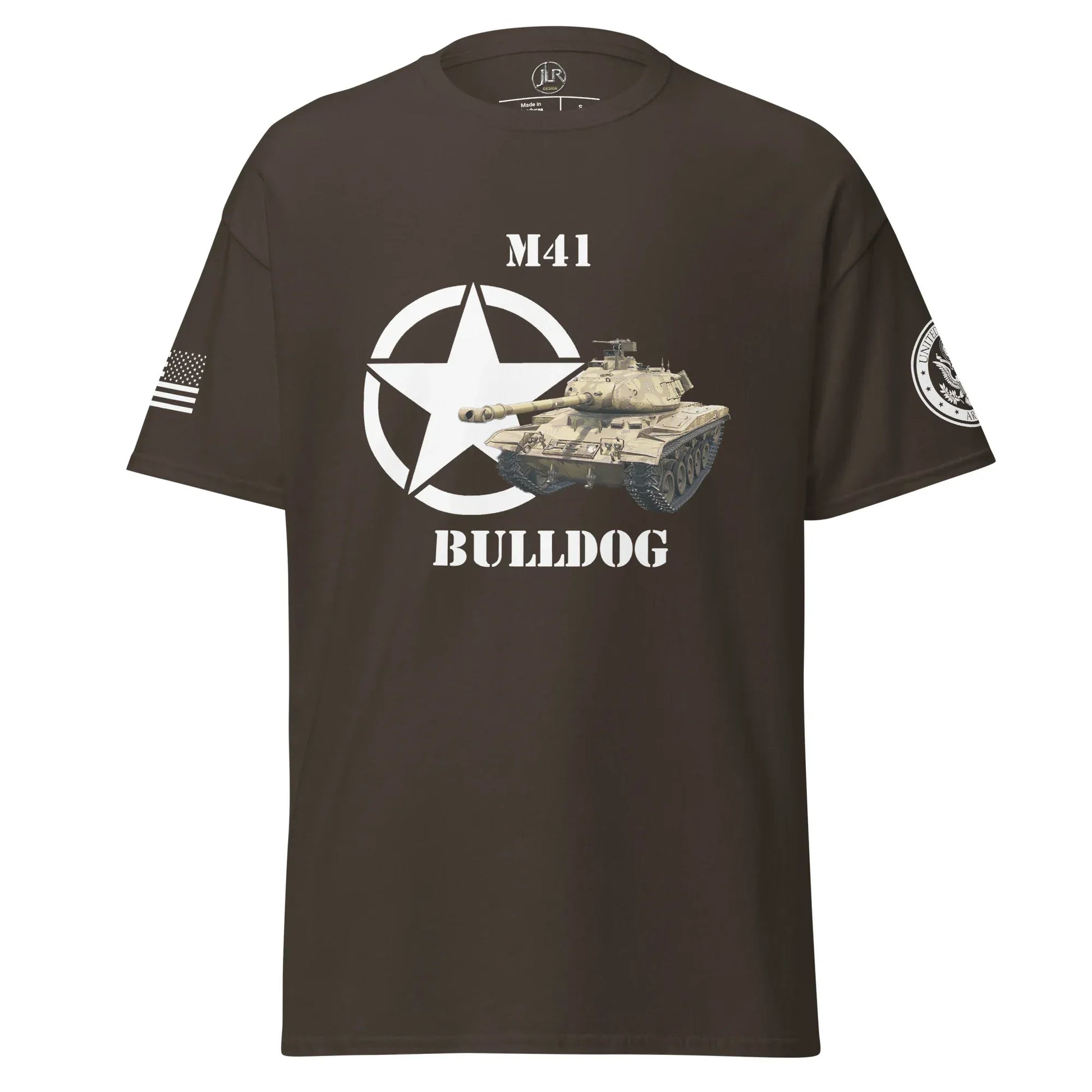 amerikanischer-leichter-panzer-m41-bulldog-t-shirt-t-shirt-jlr-design-24945 - JLR Design