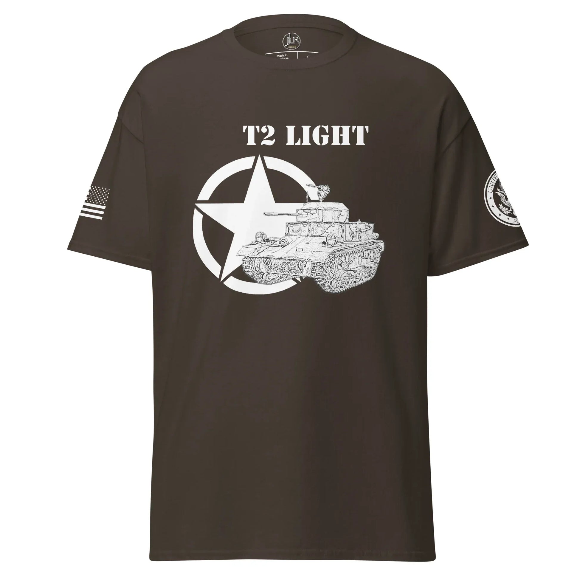 amerikanischer-leichter-panzer-t2-light-t-shirt-sw-t-shirt-jlr-design-23057 - JLR Design