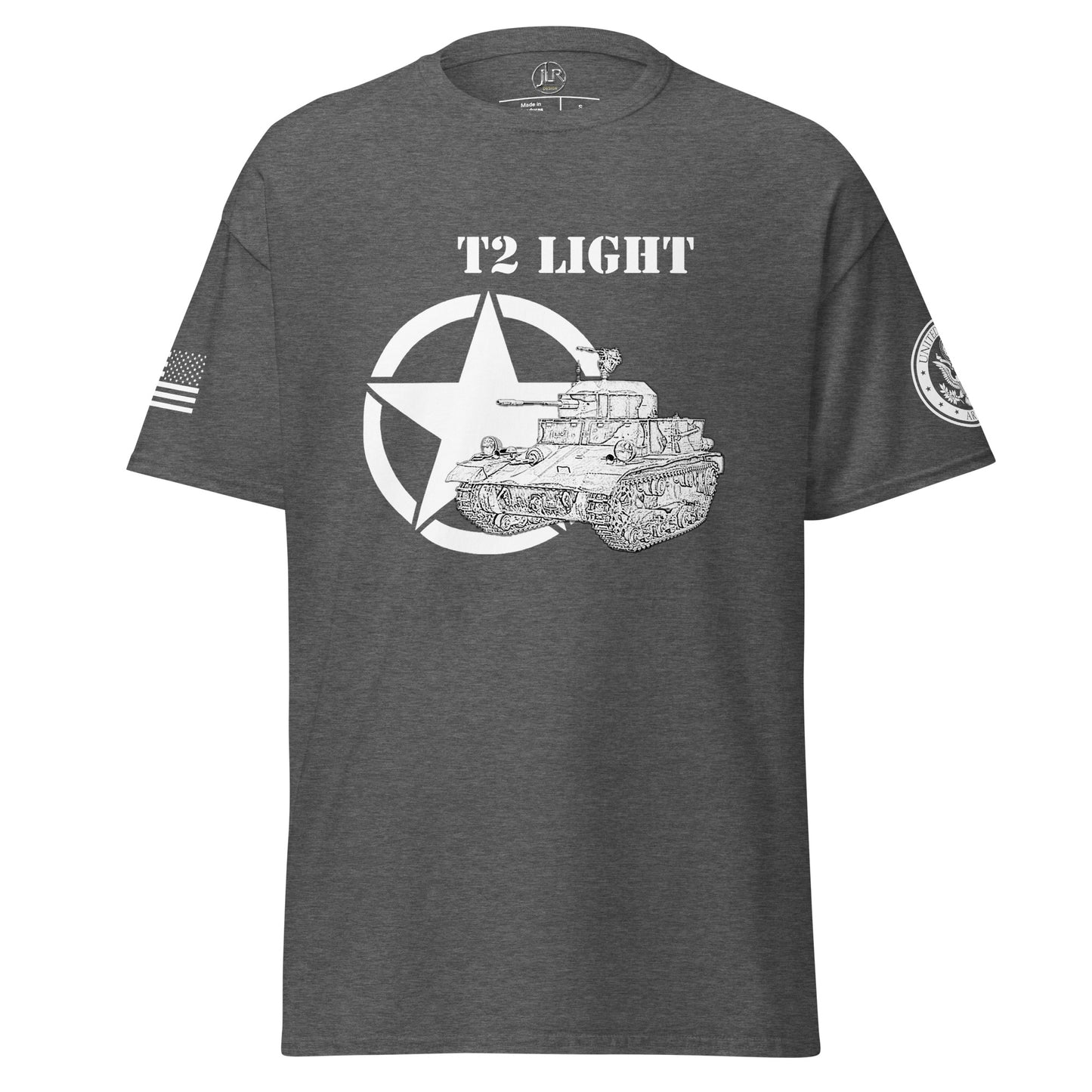 Amerikanischer leichter Panzer T2 Light T-Shirt sw T-Shirt JLR Design