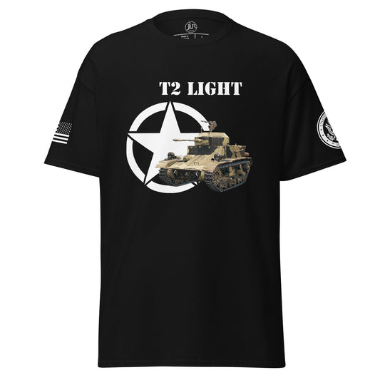 Amerikanischer leichter Panzer T2 Light T-Shirt T-Shirt JLR Design