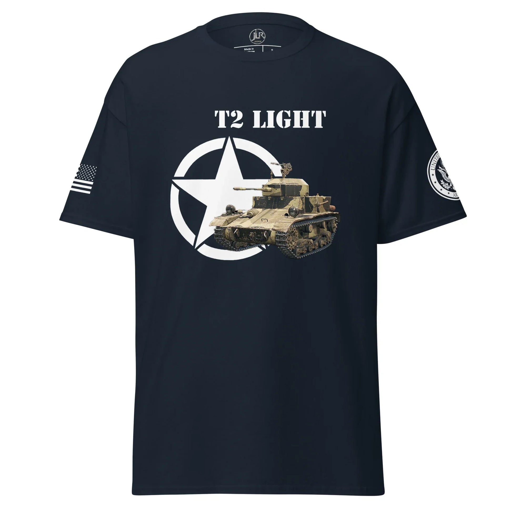 amerikanischer-leichter-panzer-t2-light-t-shirt-t-shirt-jlr-design-61200 - JLR Design