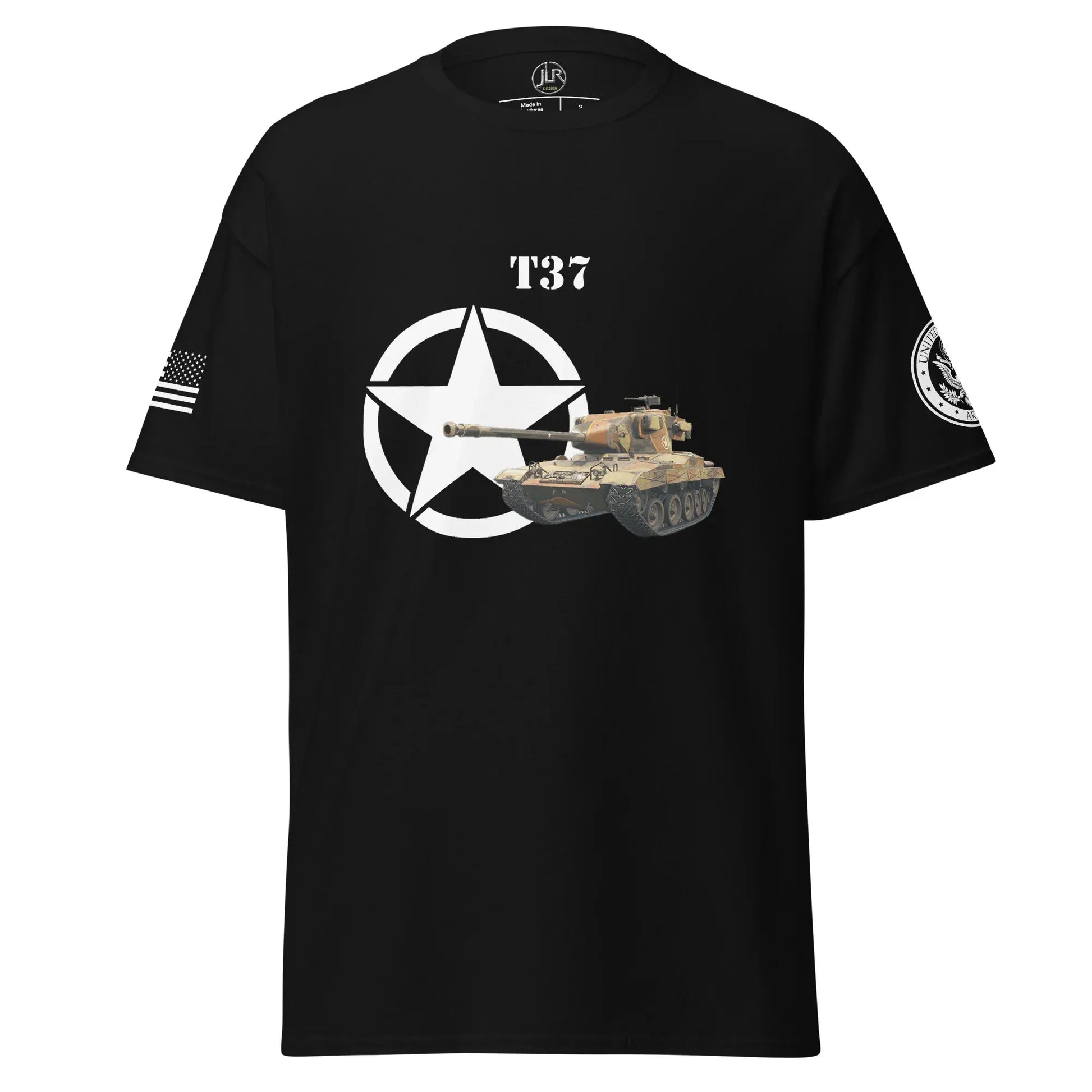 amerikanischer-leichter-panzer-t37-t-shirt-t-shirt-jlr-design-72340 - JLR Design
