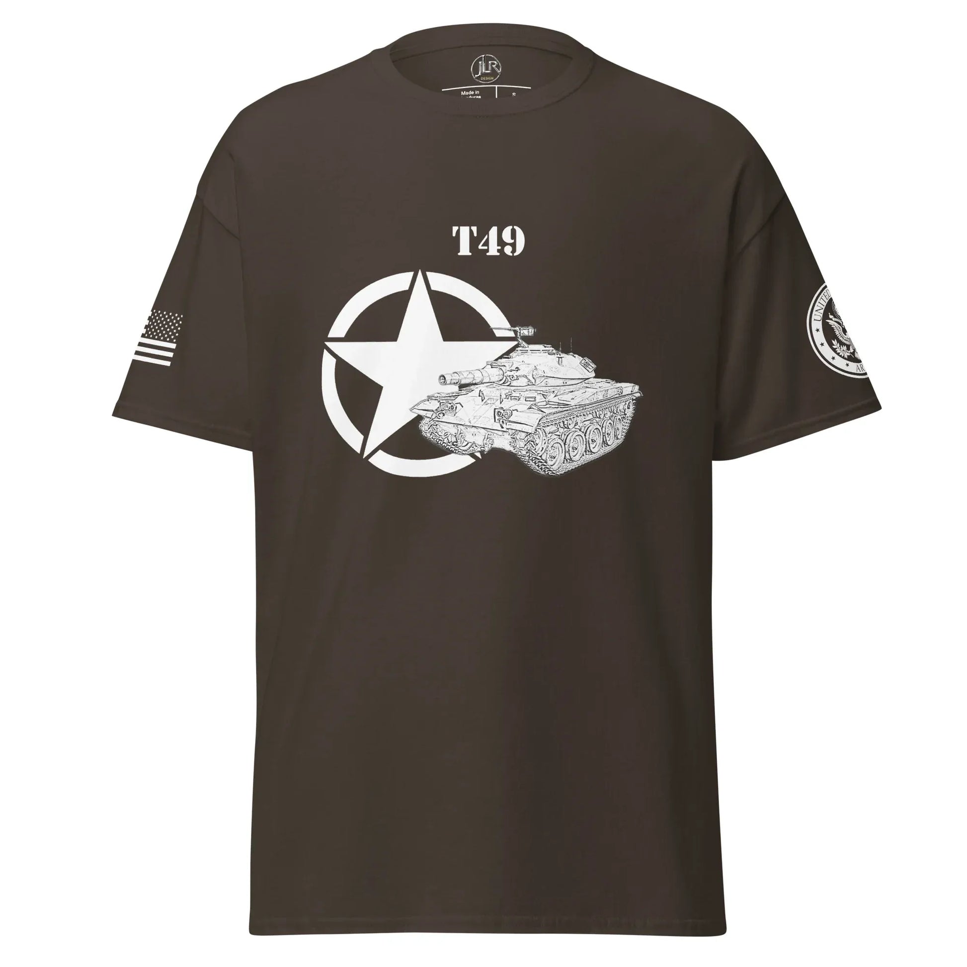amerikanischer-leichter-panzer-t49-t-shirt-sw-t-shirt-jlr-design-22448 - JLR Design