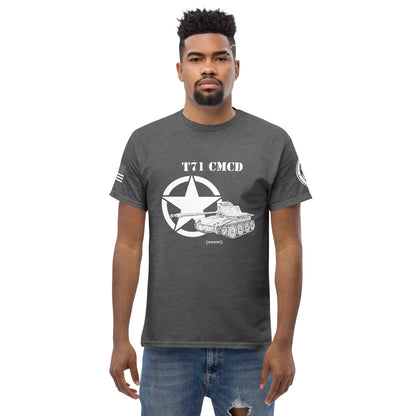 Amerikanischer leichter Panzer T71 CMCD Mastery T-Shirt sw T-Shirt 29.99 Amerikanischer, CMCD, Herren, leichter, Mastery, Panzer, sw, T-Shirts, T71, Tanks, Thunder, War, World JLR Design