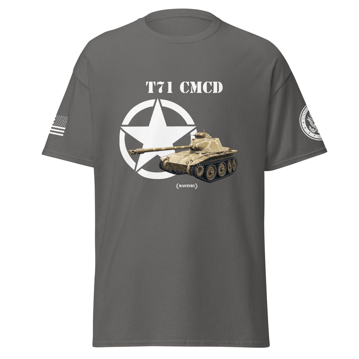 Amerikanischer leichter Panzer T71 CMCD Mastery T-Shirt T-Shirt 33.99 CMCD, Herren, leichter, Mastery, Panzer, T-Shirt, T71, Tanks, Thunder, War, World JLR Design