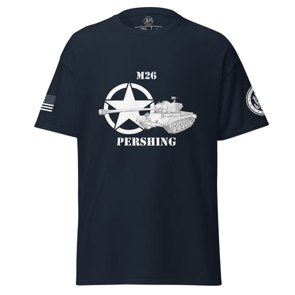 Amerikanischer mittlerer Panzer M26 Pershing T-Shirt sw T-Shirt JLR Design