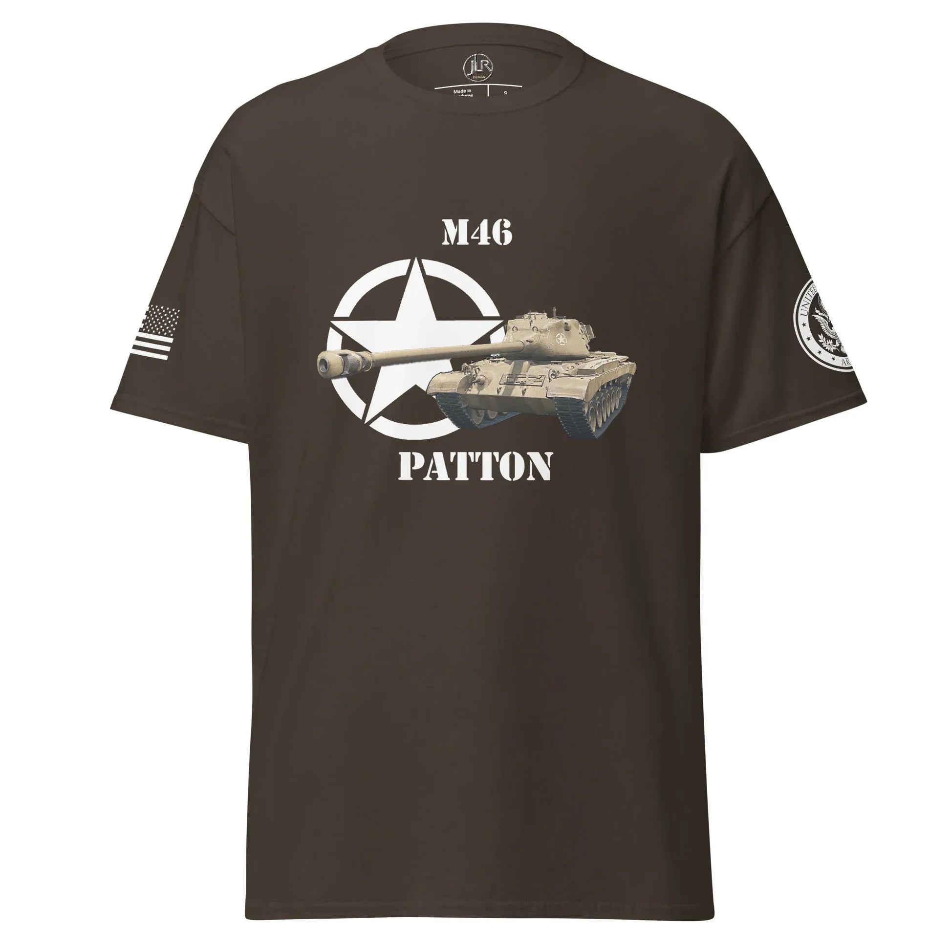 amerikanischer-mittlerer-panzer-m46-patton-t-shirt-t-shirt-jlr-design-79476 - JLR Design