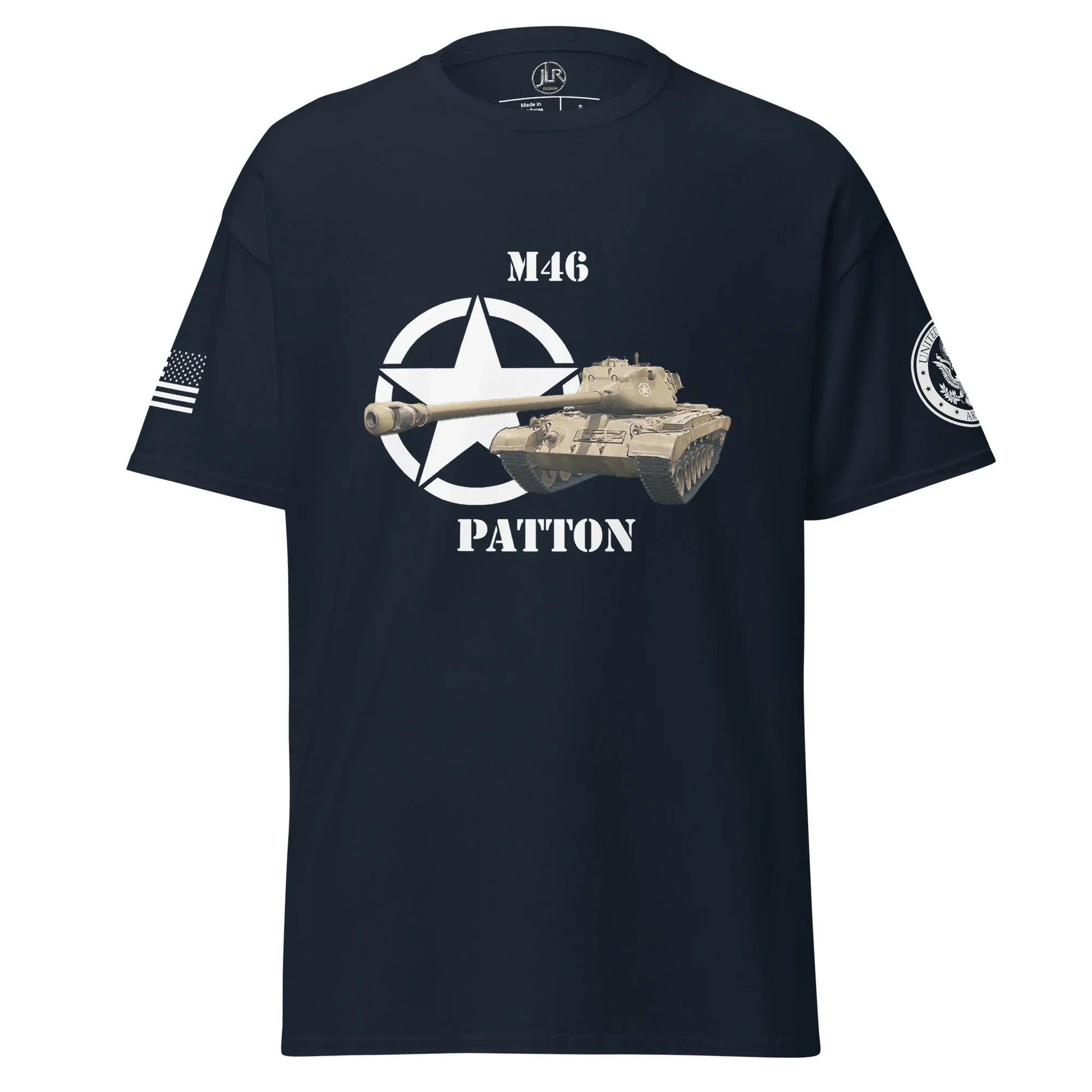 amerikanischer-mittlerer-panzer-m46-patton-t-shirt-t-shirt-jlr-design-41139 - JLR Design