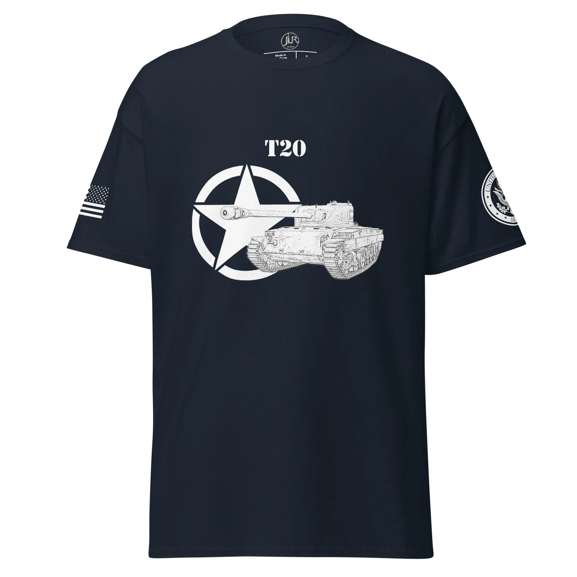 amerikanischer-mittlerer-panzer-t20-t-shirt-sw-t-shirt-jlr-design-86519 - JLR Design