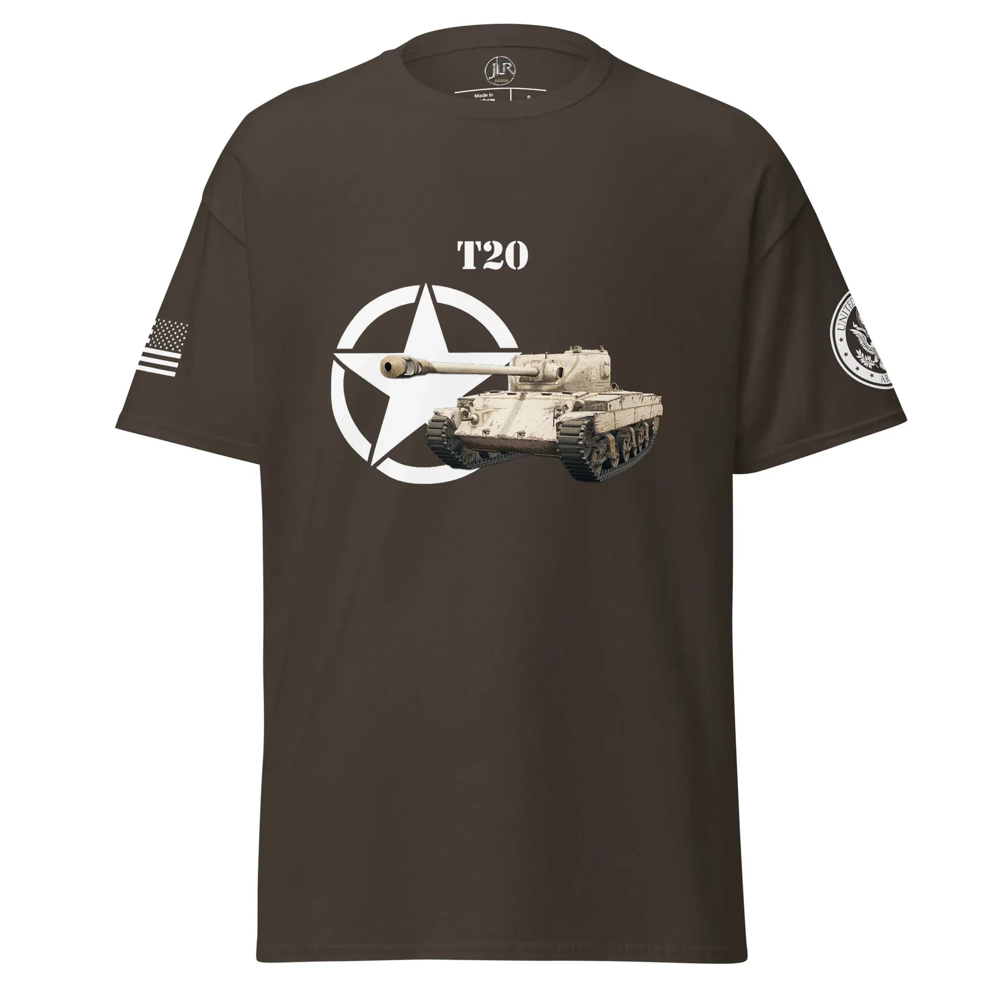 amerikanischer-mittlerer-panzer-t20-t-shirt-t-shirt-jlr-design-43989 - JLR Design