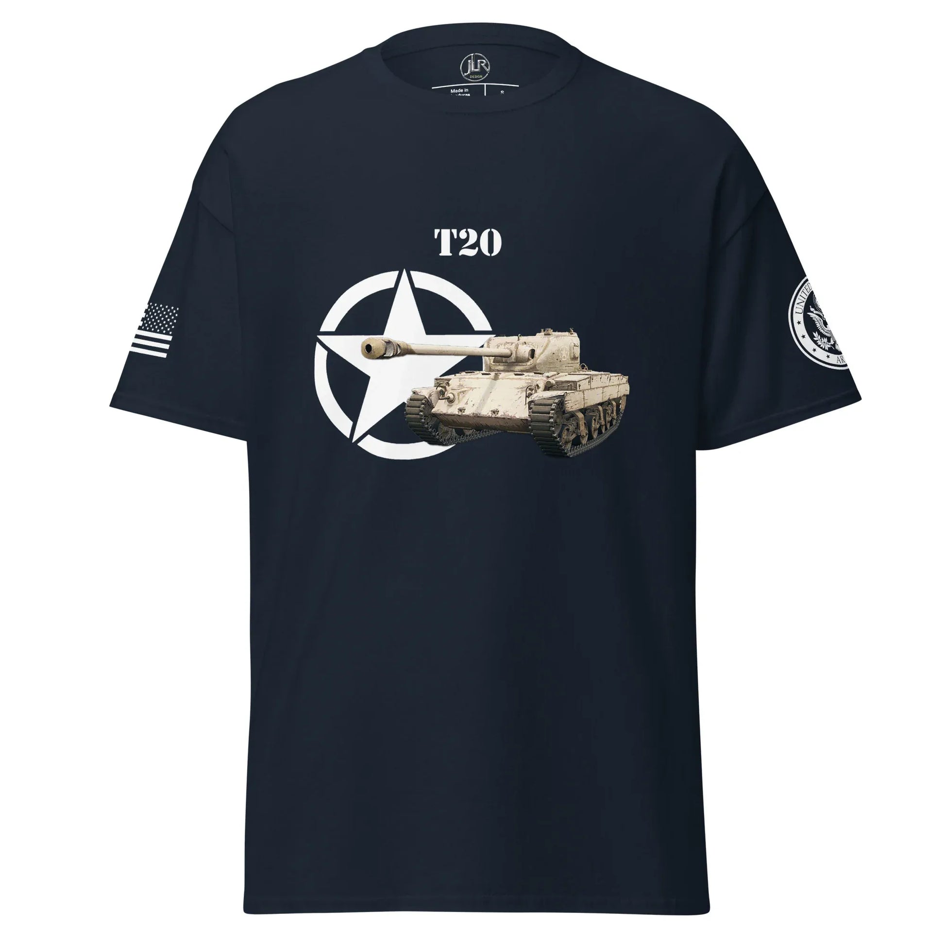 amerikanischer-mittlerer-panzer-t20-t-shirt-t-shirt-jlr-design-85589 - JLR Design