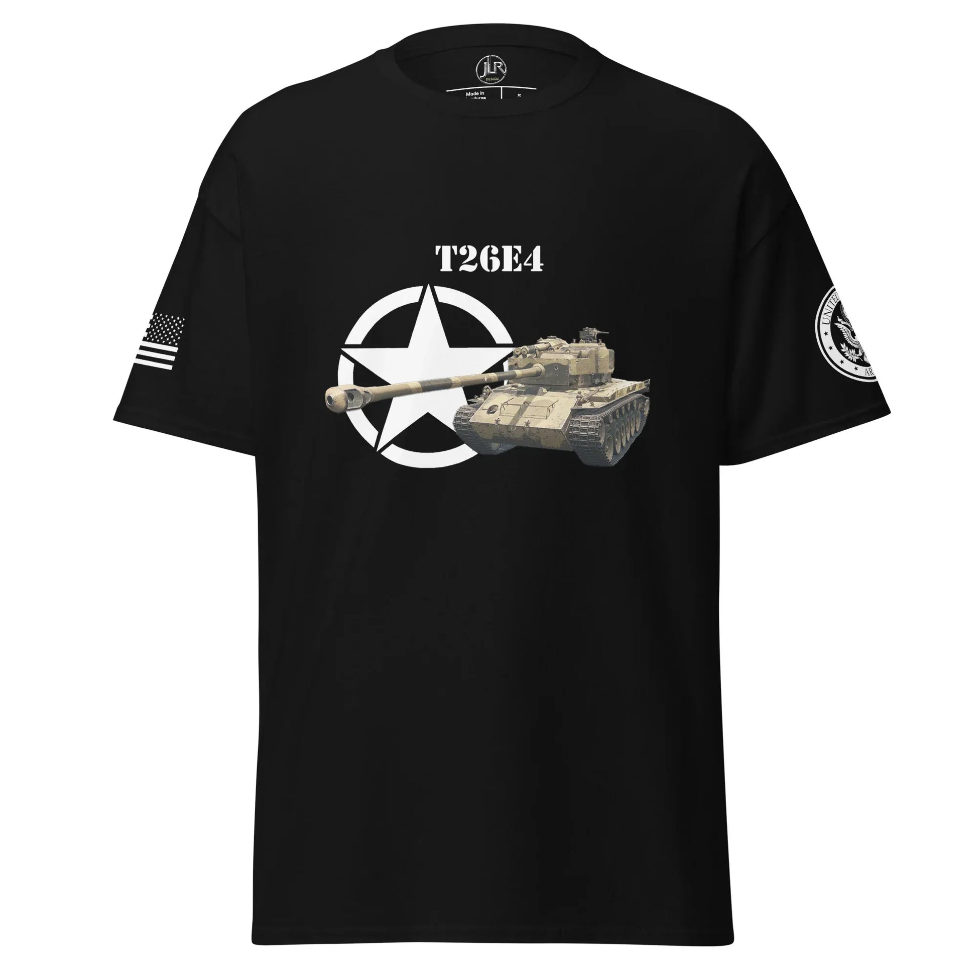 amerikanischer-mittlerer-panzer-t26e4-t-shirt-t-shirt-jlr-design-12095 - JLR Design