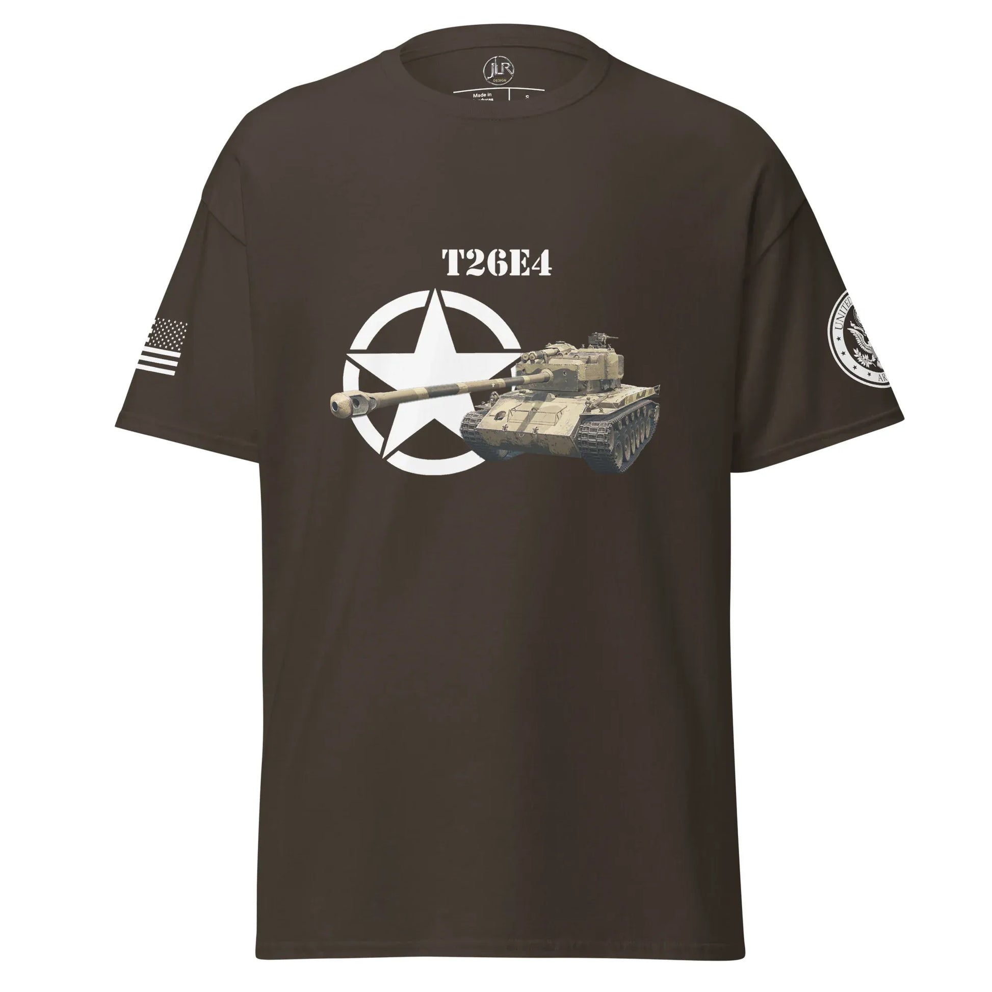 amerikanischer-mittlerer-panzer-t26e4-t-shirt-t-shirt-jlr-design-84410 - JLR Design
