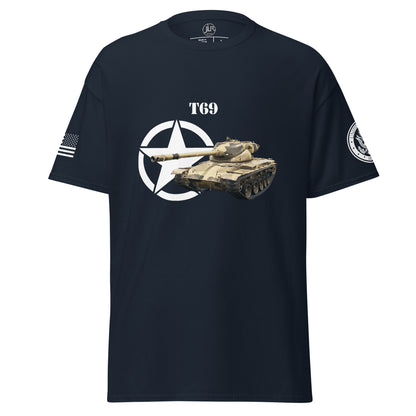 Amerikanischer mittlerer Panzer T69 T-Shirt T-Shirt JLR Design